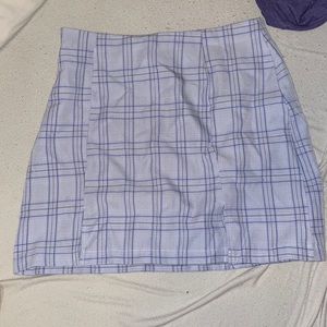 Plaid Skirt